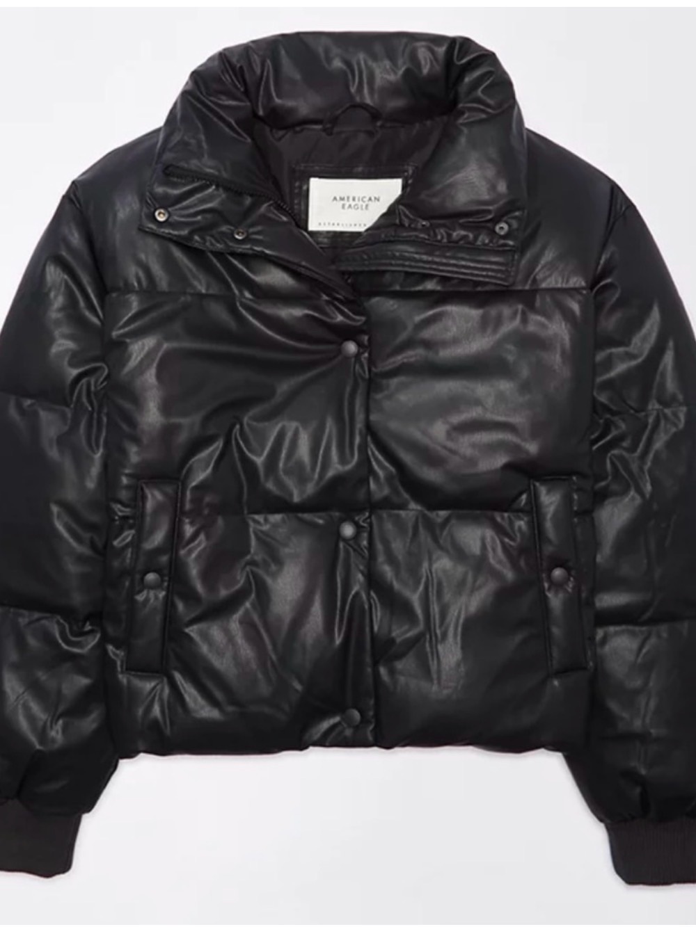 American Eagle Outfitters Black  Puffer Jacket size Large